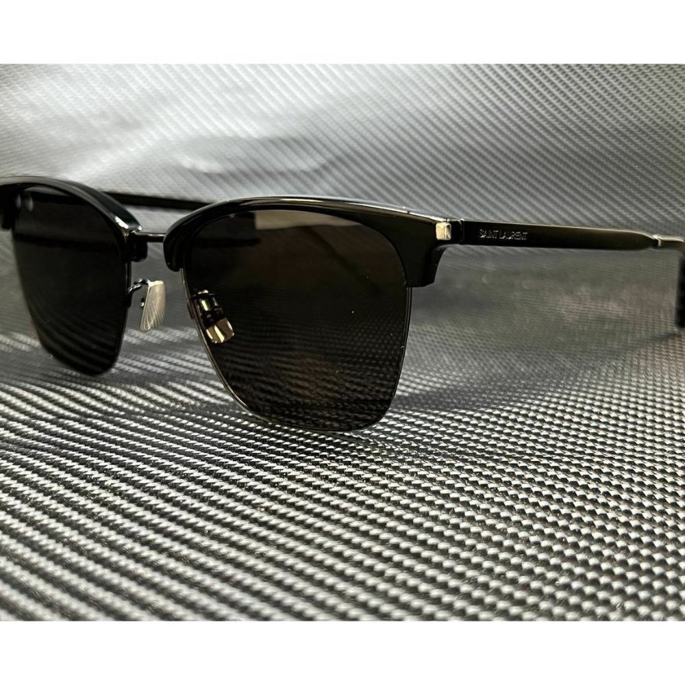 Saint Laurent Blacked Out Men's Sunglasses